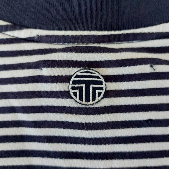 ❌Tory Burch Tory Sport Striped Knit Shift Dress size XS - Picture 3 of 4